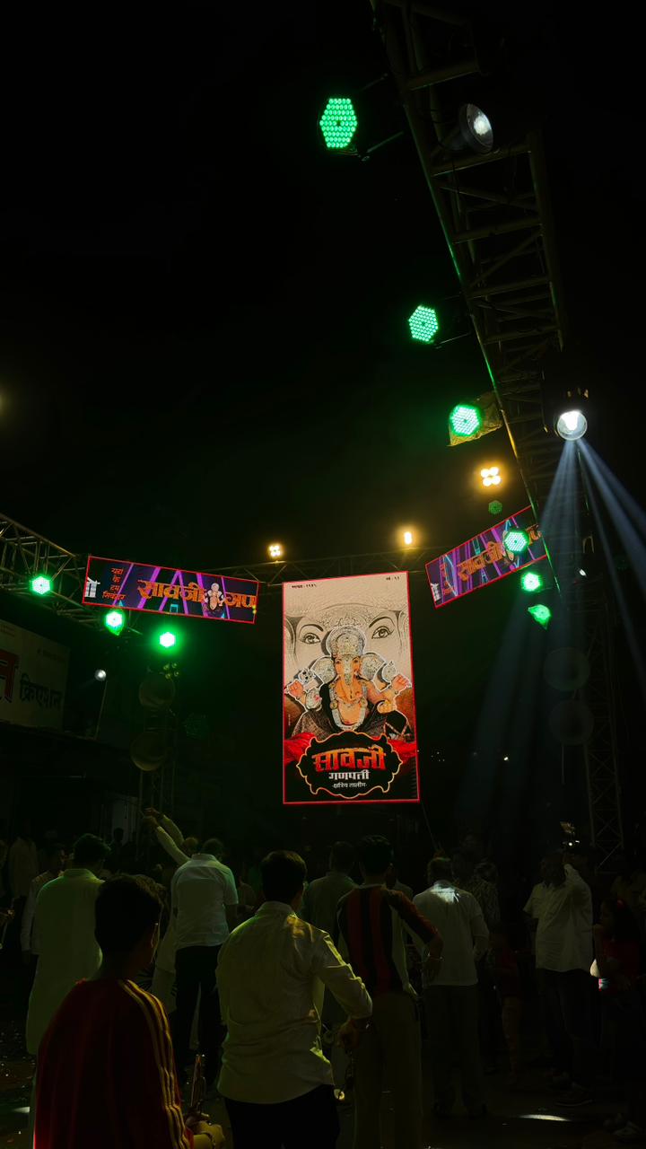 Ganesh LED display by Rudra LED Wall